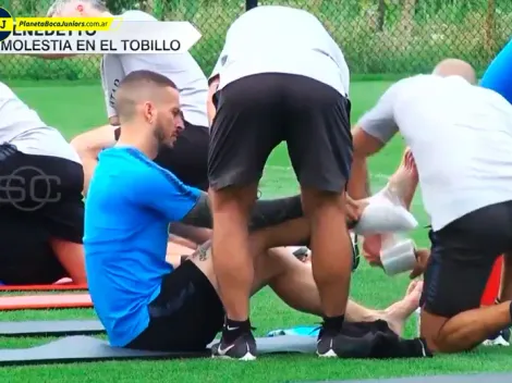Benedetto, con molestias en la pretemporada