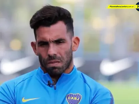 Tevez y su mejor noche de Copa