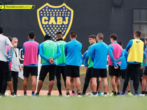 Boca volvió al trabajo con cuatro bajas