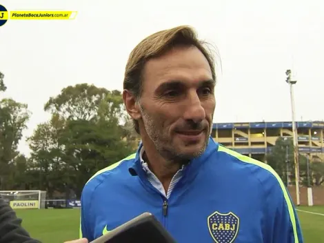 Schiavi y un balance de su etapa en la Reserva de Boca