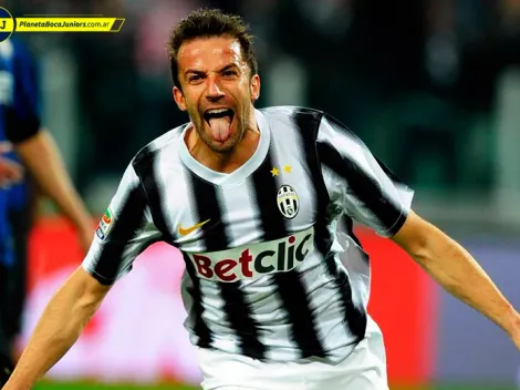 Del Piero, otro fanático de La Bombonera
