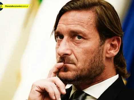 Totti, nuevo representante de un jugador de Boca