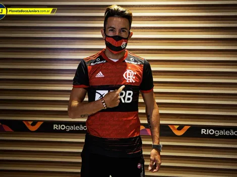 Isla y una confusa frase en su llegada a Flamengo