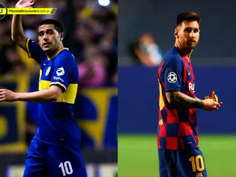 Ledesma comparó la situación de Messi con la salida de Riquelme de Boca