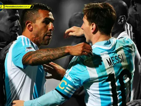 Tevez  y su relación con Messi: “Nunca tuve un problema”