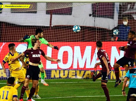 Sand, polémico tras el partido con Boca