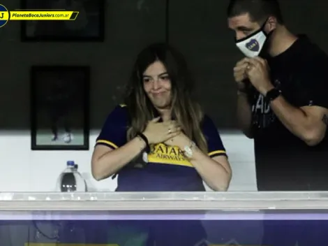 El mensaje de Dalma para Boca tras el homenaje a Diego
