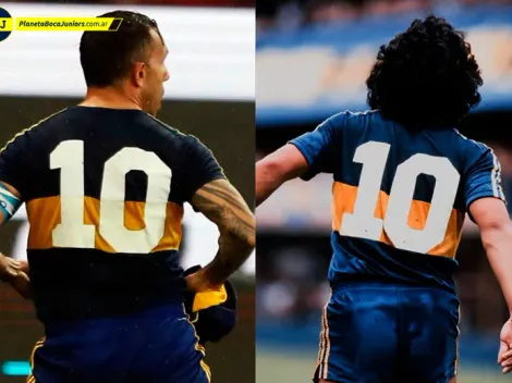 “Esta camiseta te hace jugar bien”: Tevez y el emocionante homenaje a Diego