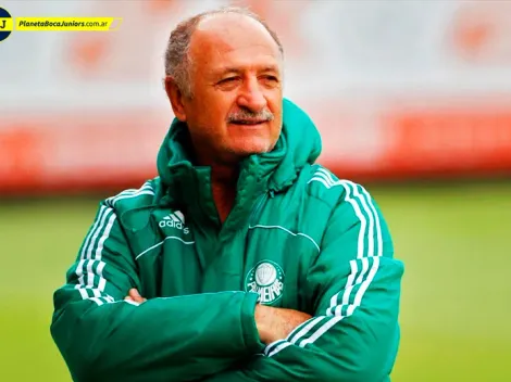 Scolari y un fuerte elogio para Boca: “A Palmeiras le conviene jugar con Santos”