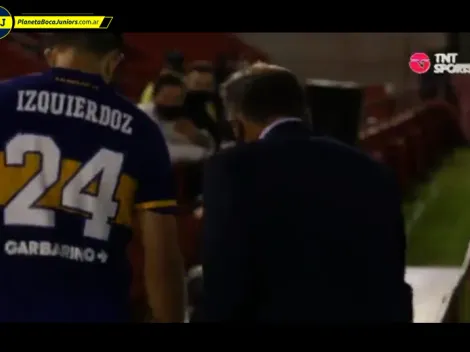 El comentario de Izquierdoz a Russo camino al vestuario: “Este había que ganarlo”
