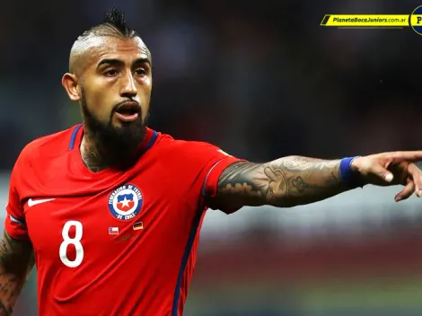 Arturo Vidal confesó que quiere jugar en Boca: “Lo sigo mucho”