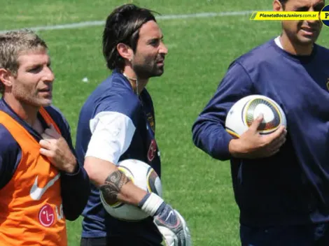 Palermo contó una perlita sobre la llegada de Lucchetti a Boca