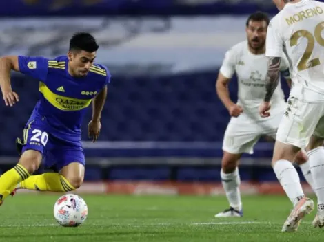 El podio de Boca contra Racing: Ramírez se destacó