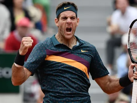 Del Potro: “Battaglia viene trabajando bien, hay que tener paciencia”