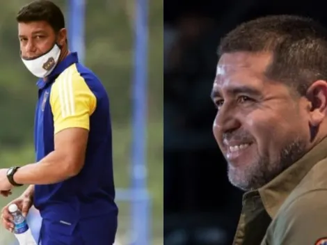Román respaldó a Battaglia tras la derrota en el Superclásico