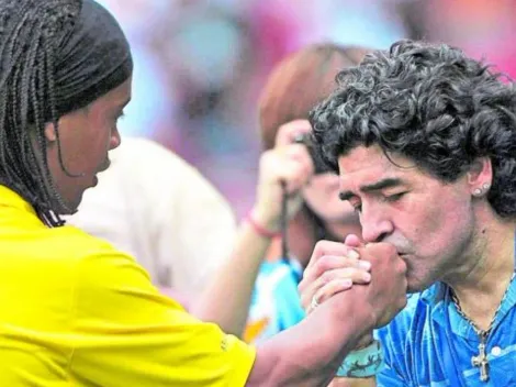 Ronaldinho: “Siempre me gustó Boca porque ahí jugaba Maradona”