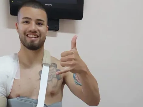Weigandt, después de su operación: “Gracias por el apoyo, salió todo bien”