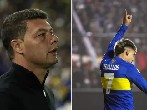 Battaglia, sobre el momento de Zeballos: “Está creciendo día a día”