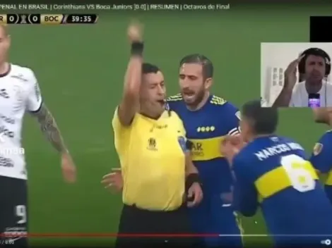 Agüero criticó a Tobar por el penal que le cobró a Rojo: “Es un pedazo de salame”