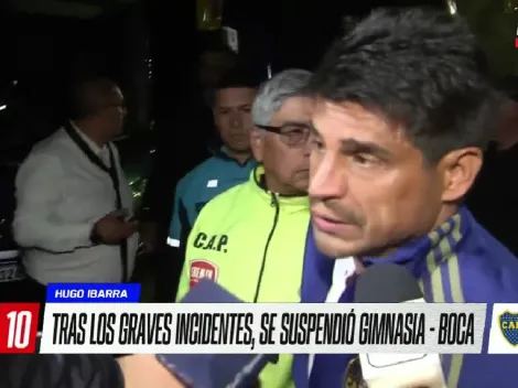 Ibarra habló antes de que el plantel de Boca se vaya de La Plata: “Nos duele a todos”