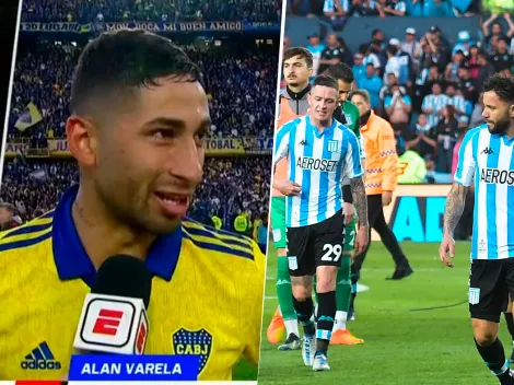 VIDEO | La picante dedicatoria de Varela para Racing: “Por suerte la pechearon”