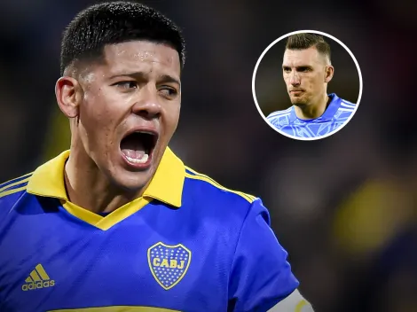 La chicana de Marcos Rojo a Armani tras la consagración de Boca: “Era hora que…”