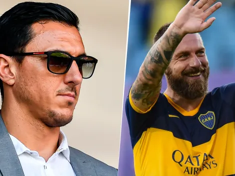Lo contó Burdisso: el jugador de Boca que De Rossi veía en “un grande del fútbol europeo”