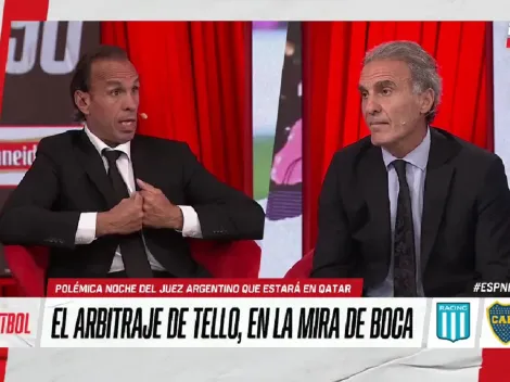 VIDEO | Navarro Montoya se plantó ante Ruggeri y Alcaraz por los festejos de Racing ante la gente de Boca