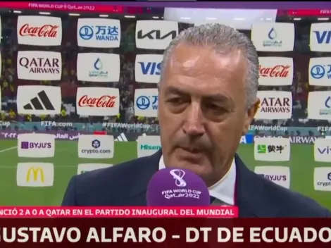 VIDEO | El emotivo mensaje de Alfaro tras la victoria de Ecuador