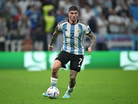 De Paul habló de su nivel en el Mundial: “En el primer tiempo…” 
