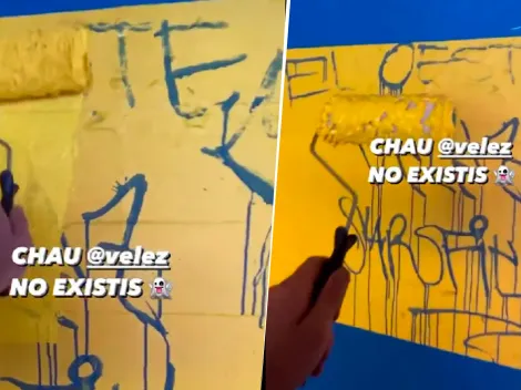 VIDEO | Boca arregló los destrozos que hizo la hinchada de Vélez y hay un nuevo mural en La Bombonera