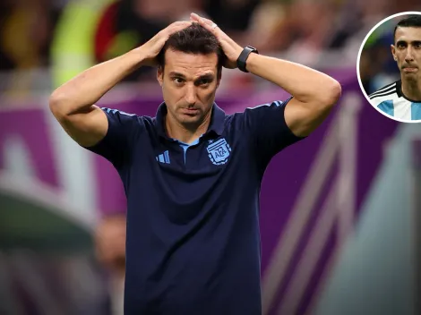 ¿Juega Di María en cuartos? La respuesta de Scaloni 
