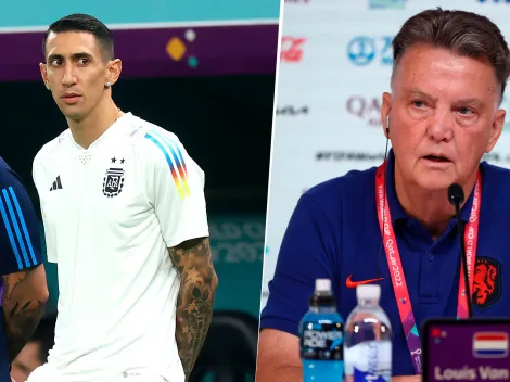 La fuerte frase de Van Gaal para Di María: “Es uno de los pocos…”