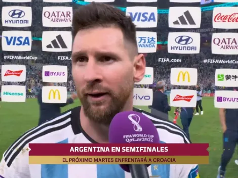 Messi atacó al árbitro y a la FIFA: “No está a la altura”