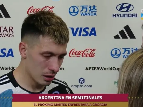 VIDEO | Entre lágrimas, Lisandro Martínez envió un emotivo mensaje: “Es increíble” 