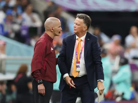 La palabra más buscada: qué dijo Van Gaal tras la derrota y el cruce con Messi 