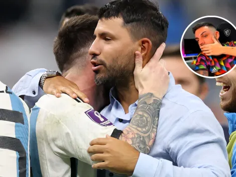 Tras la victoria argentina, el Kun Agüero se cruzó con un youtuber español: “Andá a jugar al FIFA”