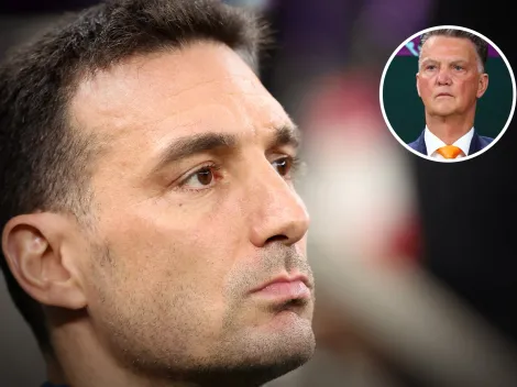 Scaloni y una chicana para Van Gaal: “Demostramos…”  