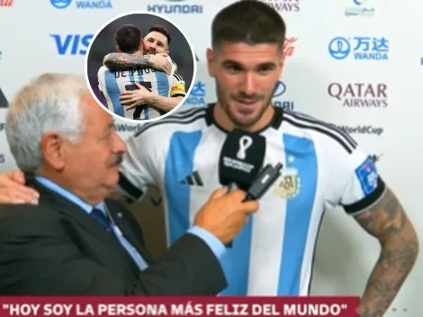 “Un hermano mayor”: la emotiva confesión de Rodrigo De Paul sobre Messi