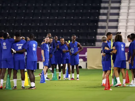 ¿Llegan? Cinco figuras de Francia no participaron del entrenamiento