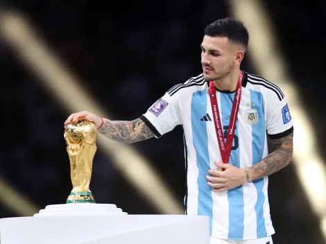 Cumplió: la promesa que había hecho Paredes dos semanas antes del arranque del Mundial 