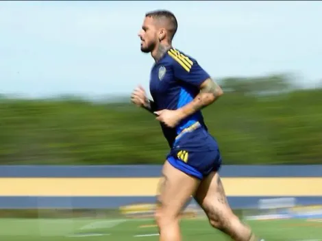 Se pone a punto: el entrenamiento especial de Benedetto después de su viaje a Qatar para ver la final del Mundial