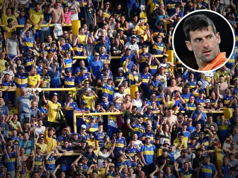 Viral en redes: por qué los hinchas de Boca relacionaron a Djokovic con la Copa Libertadores 