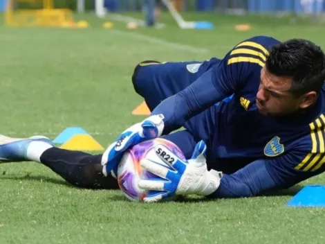 “Chiquito” Romero no participó de la práctica de fútbol: ¿llega al partido del viernes contra Everton?