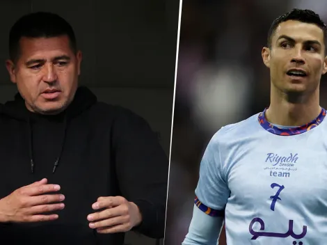 “A Román le encantaría”: revelaron que Riquelme planea hacerle una propuesta a Al Nassr y Cristiano Ronaldo 