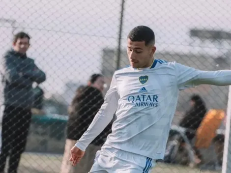 Quién es Thomas Arrieta, el juvenil de Boca que Ibarra probó en la práctica 