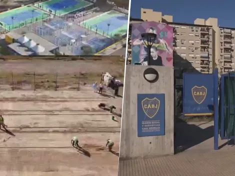VIDEO | Nueva obra en Boca: así quedarán las nuevas canchas de tenis 