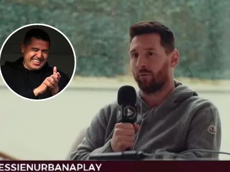 Messi habló de sus chats con Riquelme: “Él también había tenido un par de encuentros con Van Gaal”