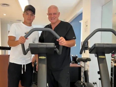 Zeballos comenzó la rehabilitación: el especial mensaje del Dr. Batista para el “Changuito”