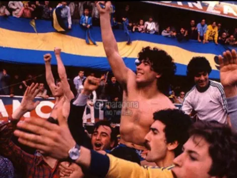 Un día histórico: desde la cuenta de Maradona rememoraron su llegada a Boca 